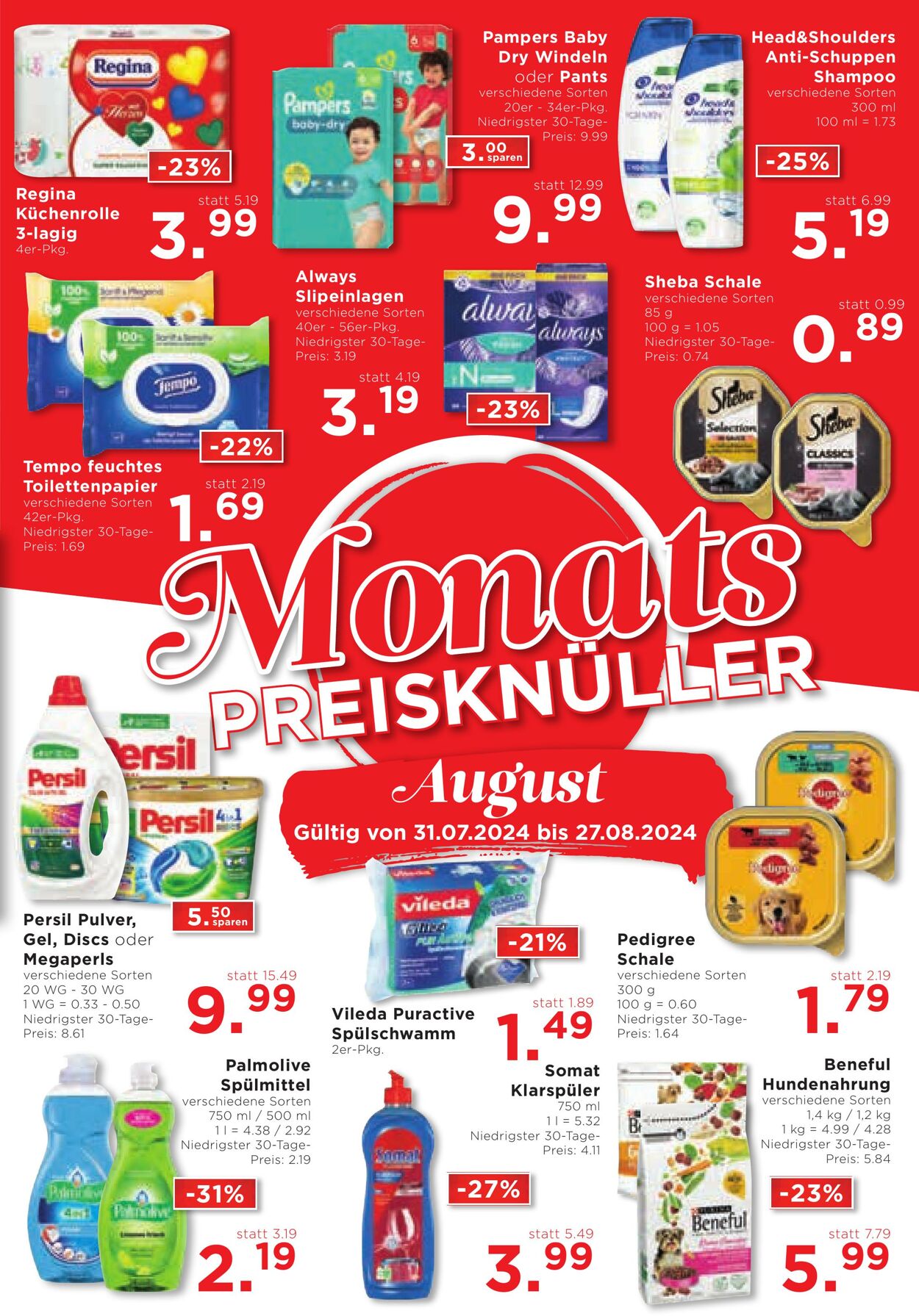 Prospekt Unimarkt 31.07.2024 - 06.08.2024