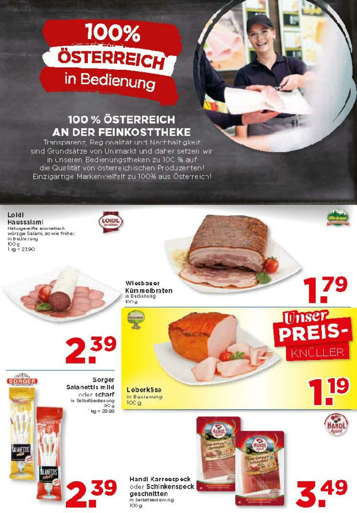 Prospekt Unimarkt 31.08.2022 - 06.09.2022