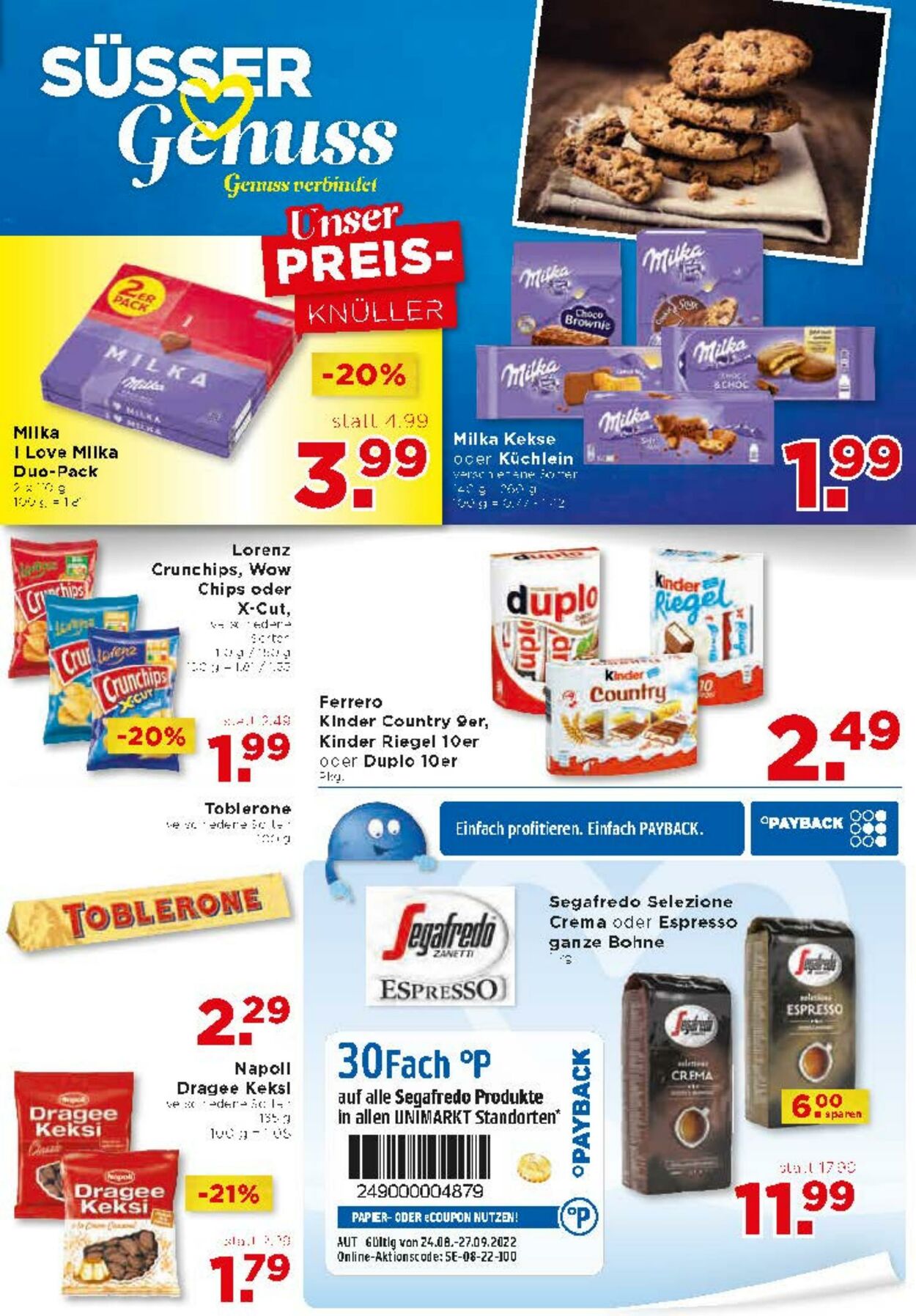 Prospekt Unimarkt 31.08.2022 - 06.09.2022