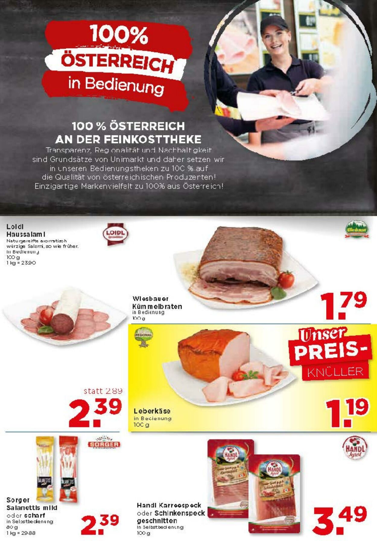 Prospekt Unimarkt 31.08.2022 - 06.09.2022