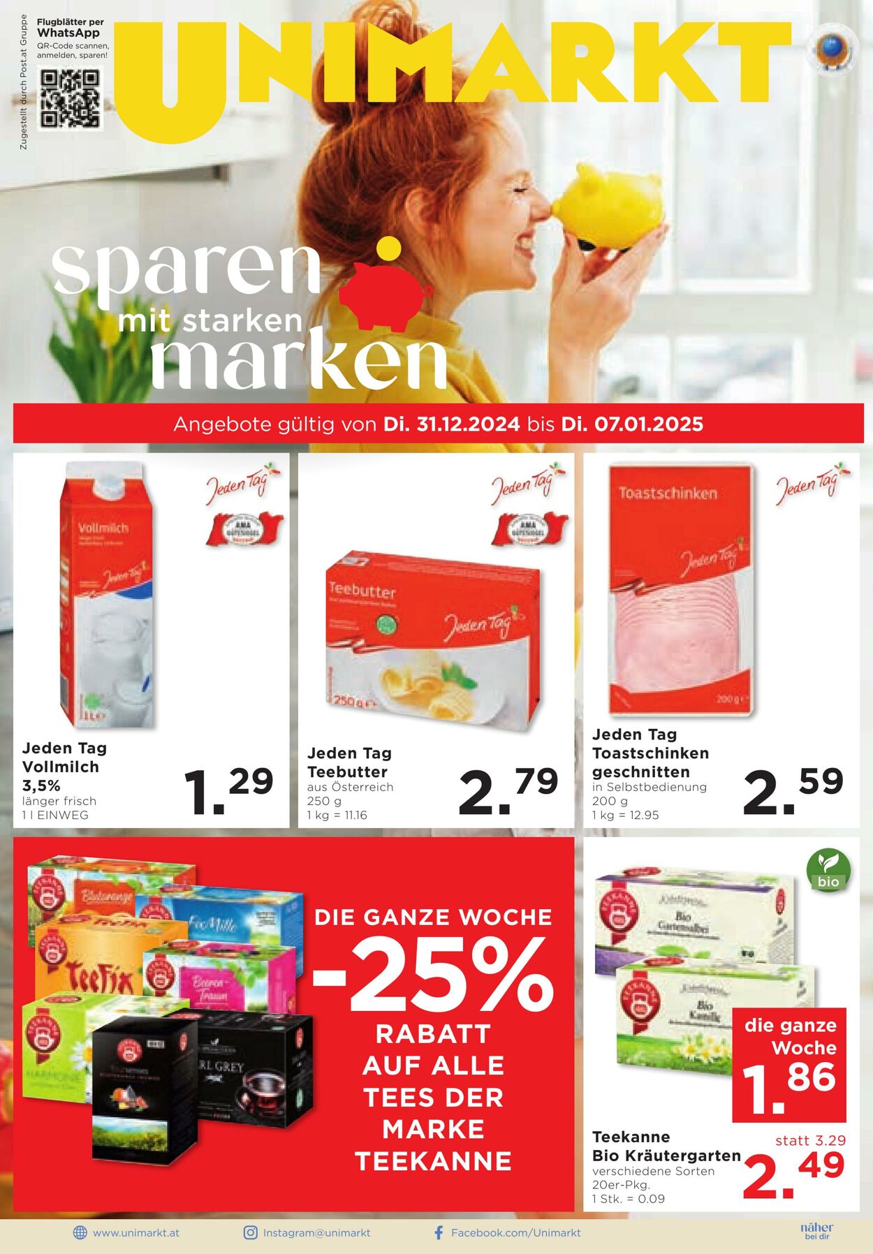 Prospekt Unimarkt 31.12.2025 - 07.01.2026