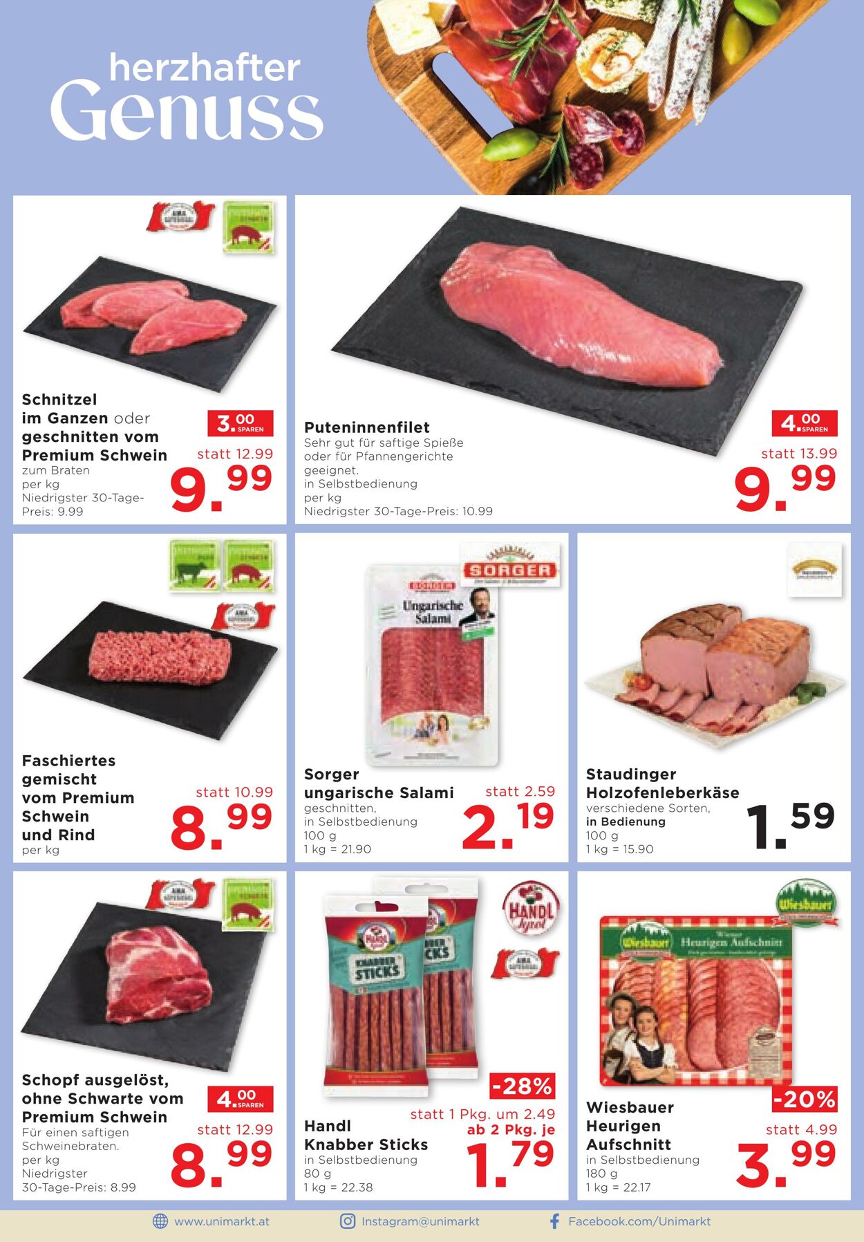 Prospekt Unimarkt 31.12.2025 - 07.01.2026