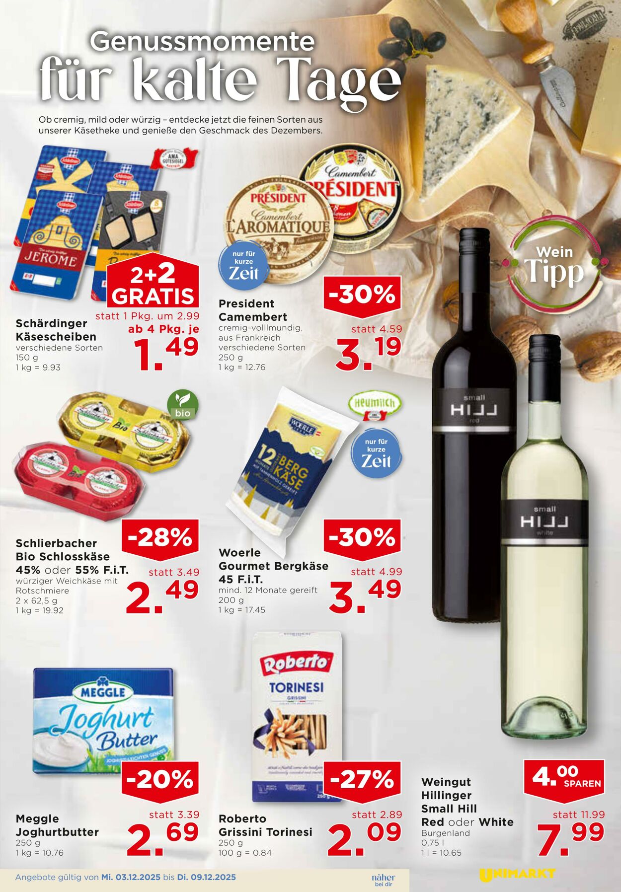 Prospekt Unimarkt 03.12.2025 - 09.12.2025