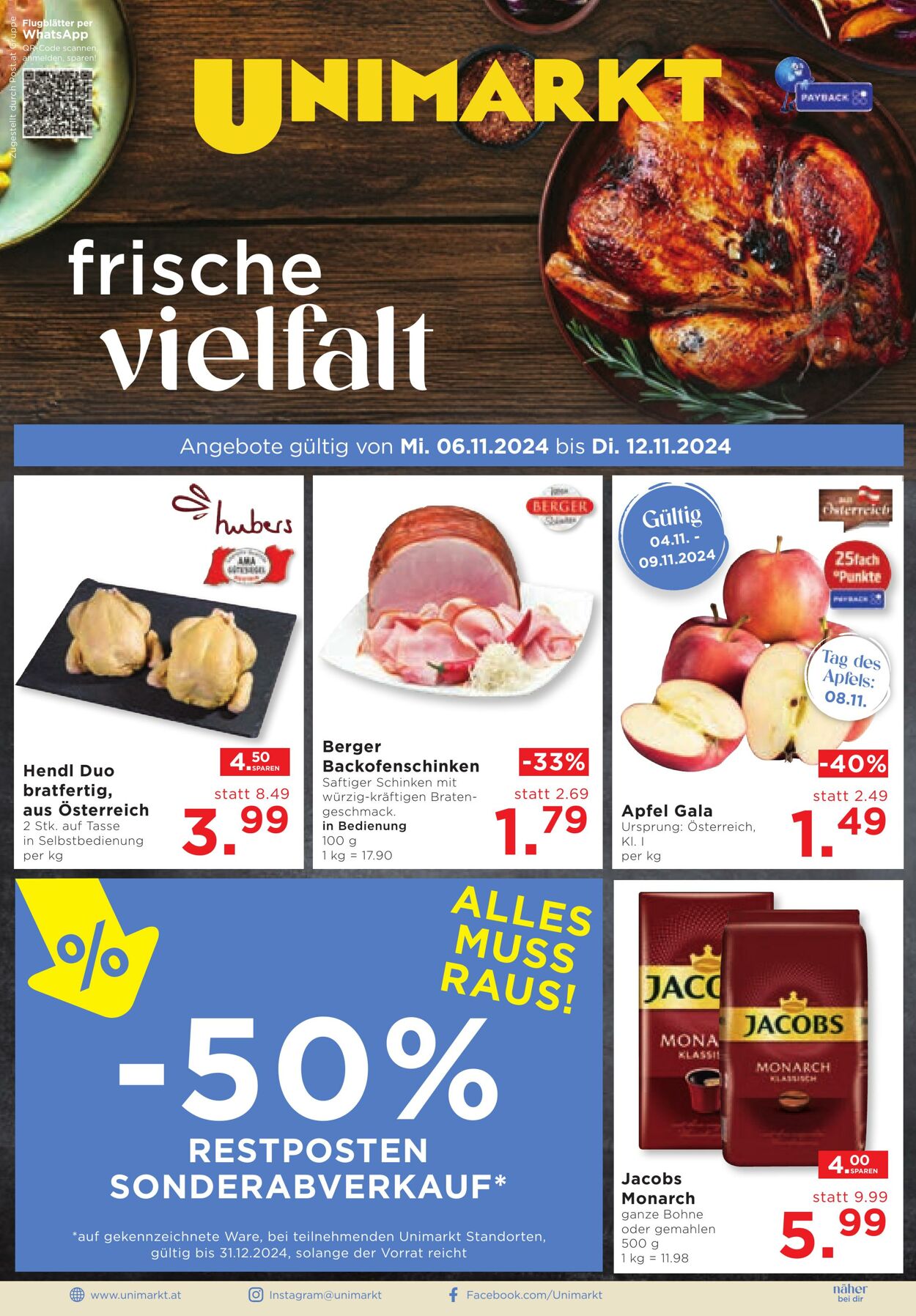 Prospekt Unimarkt 06.11.2024 - 12.11.2024