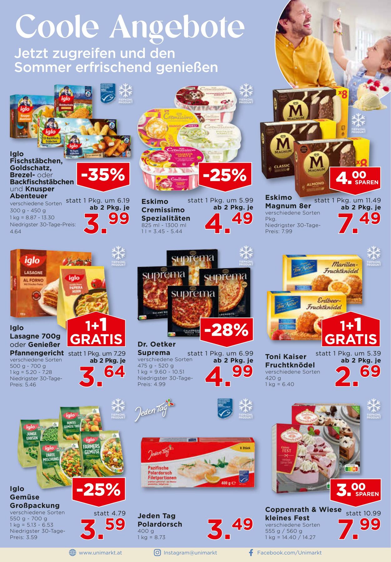 Prospekt Unimarkt 09.07.2025 - 15.07.2025