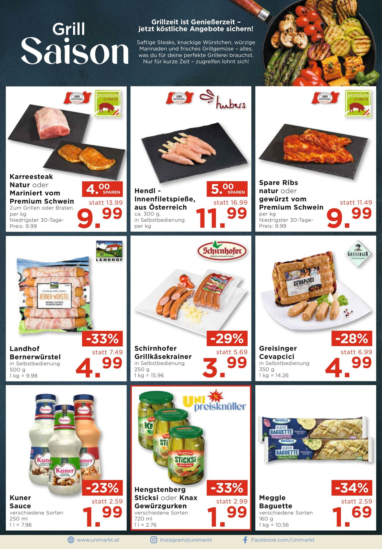 Prospekt Unimarkt 14.05.2025 - 27.05.2025