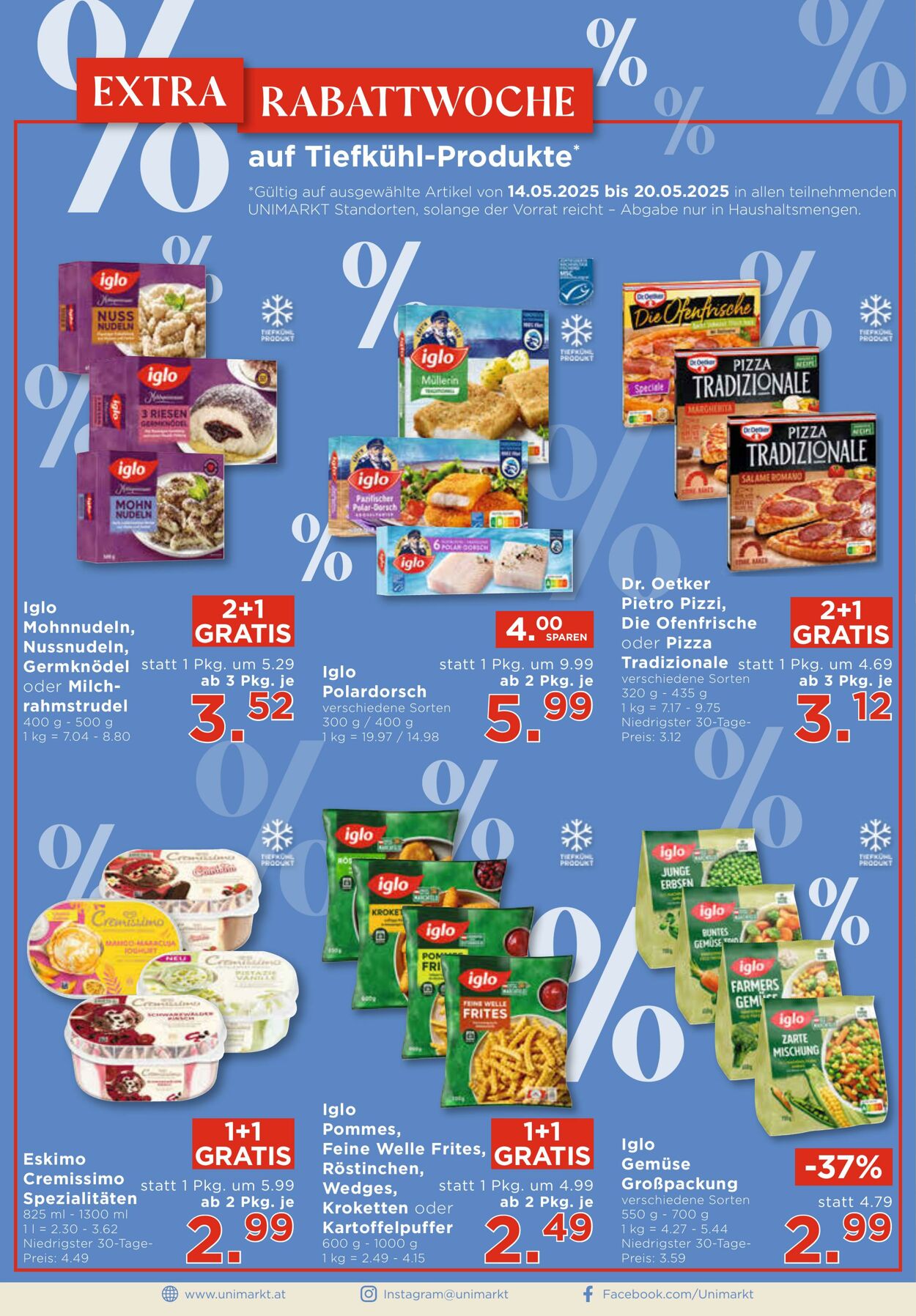 Prospekt Unimarkt 14.05.2025 - 27.05.2025