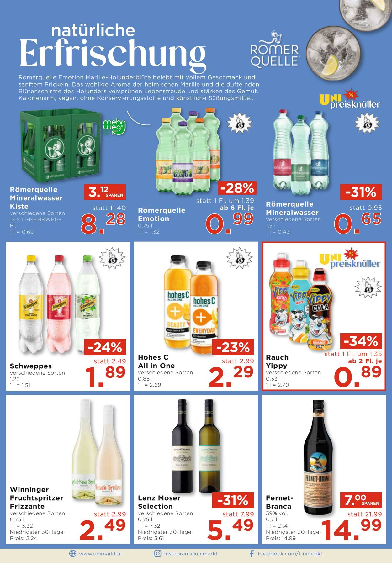 Prospekt Unimarkt 14.05.2025 - 27.05.2025