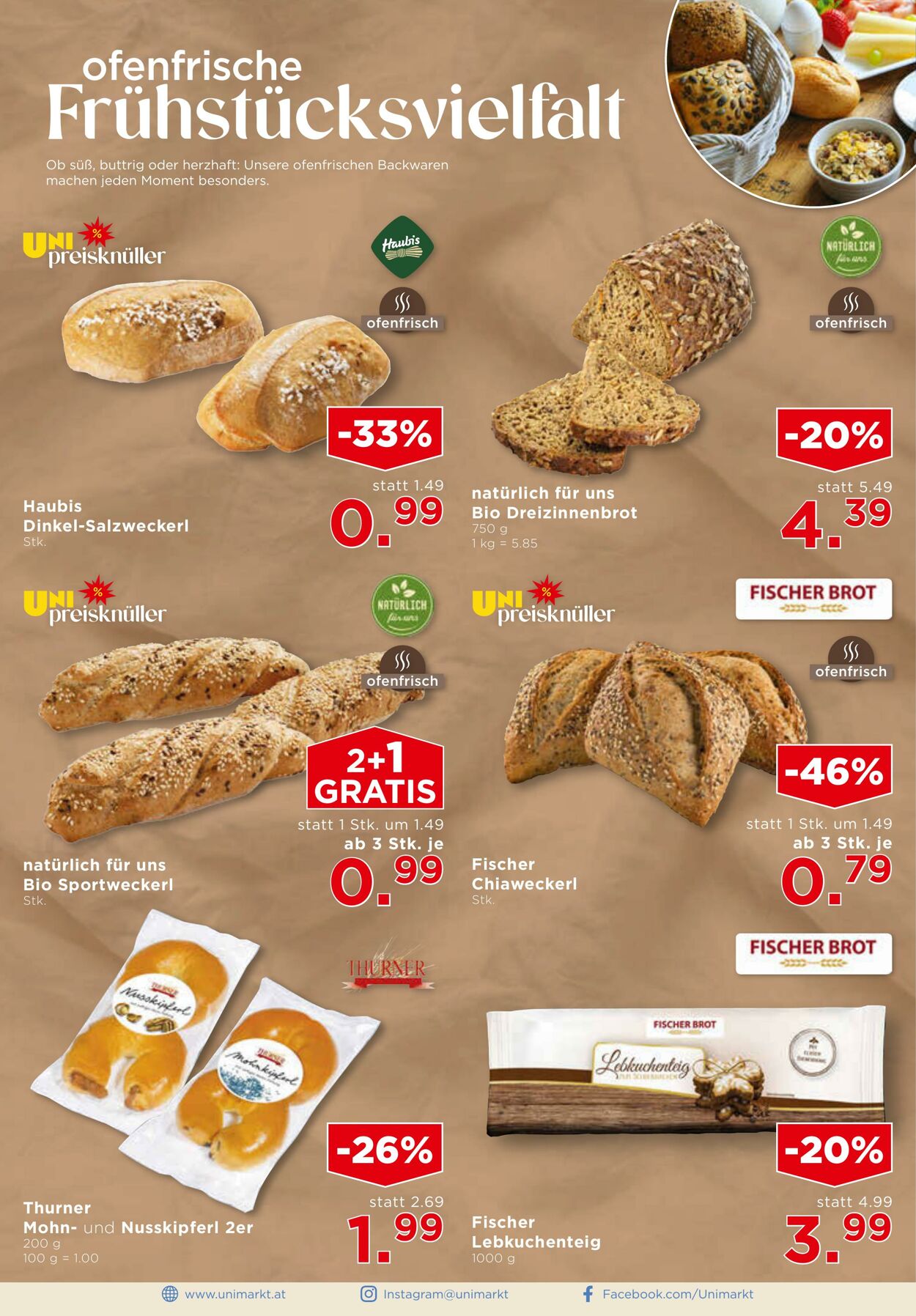 Prospekt Unimarkt 19.11.2025 - 25.11.2025