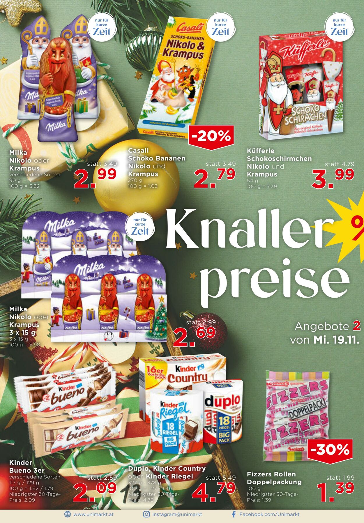 Prospekt Unimarkt 19.11.2025 - 25.11.2025