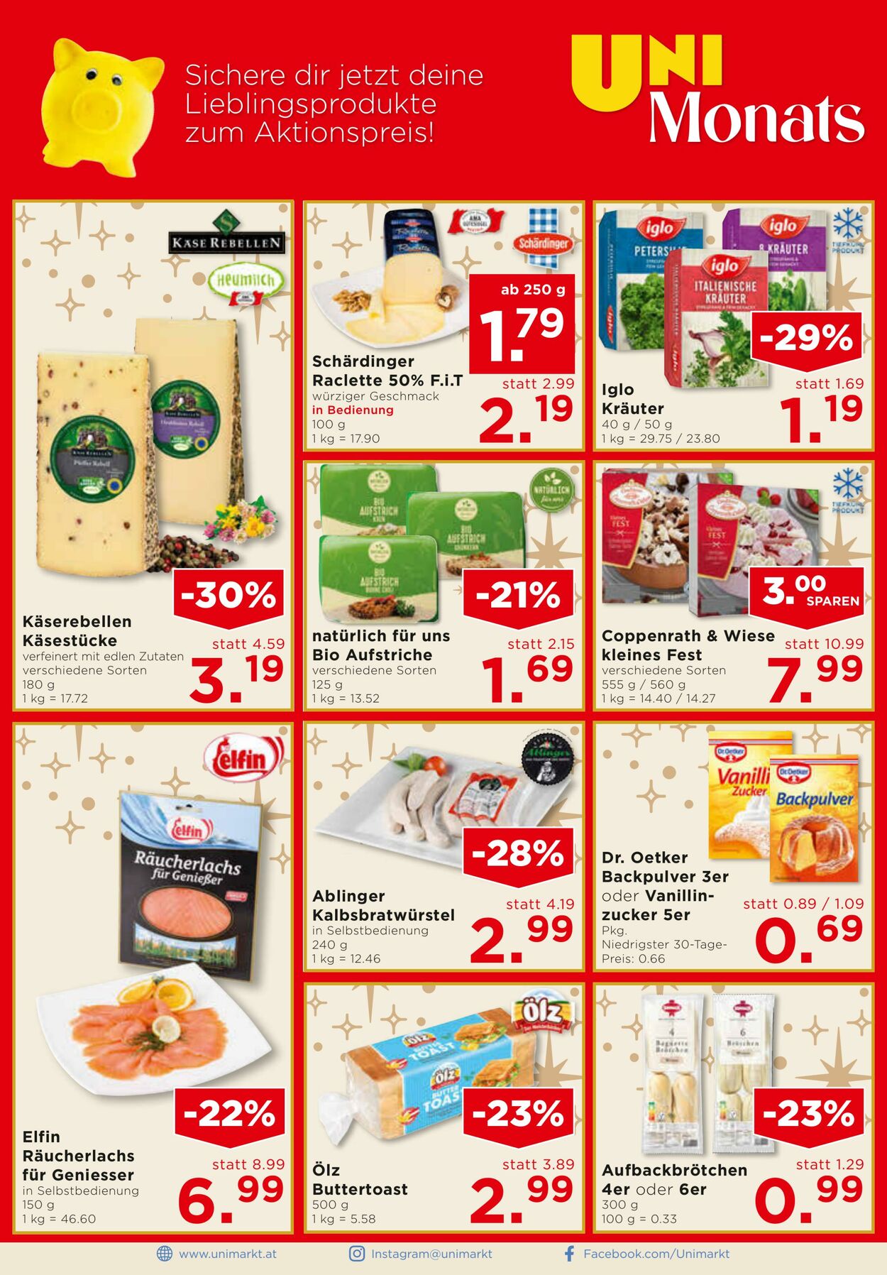 Prospekt Unimarkt 26.11.2025 - 02.12.2025