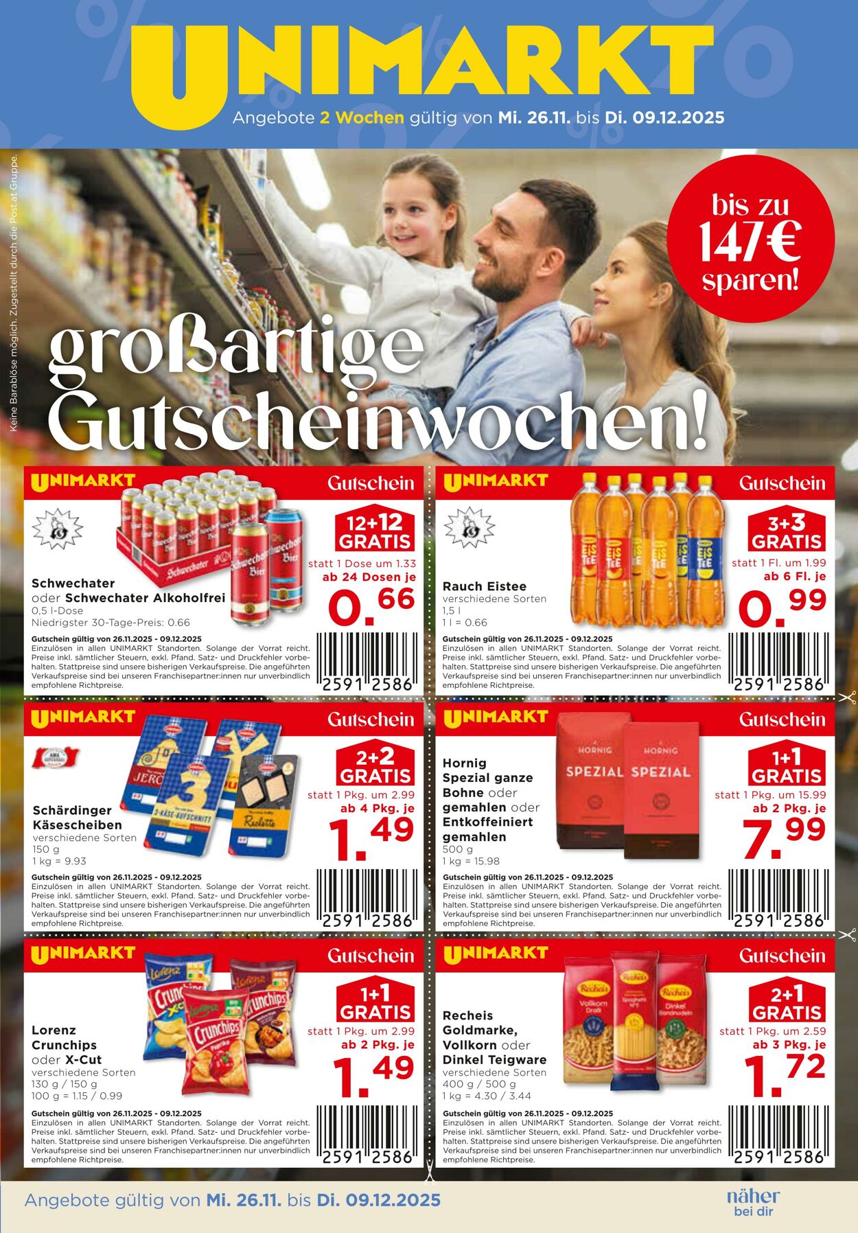 Unimarkt Werbe Prospekte