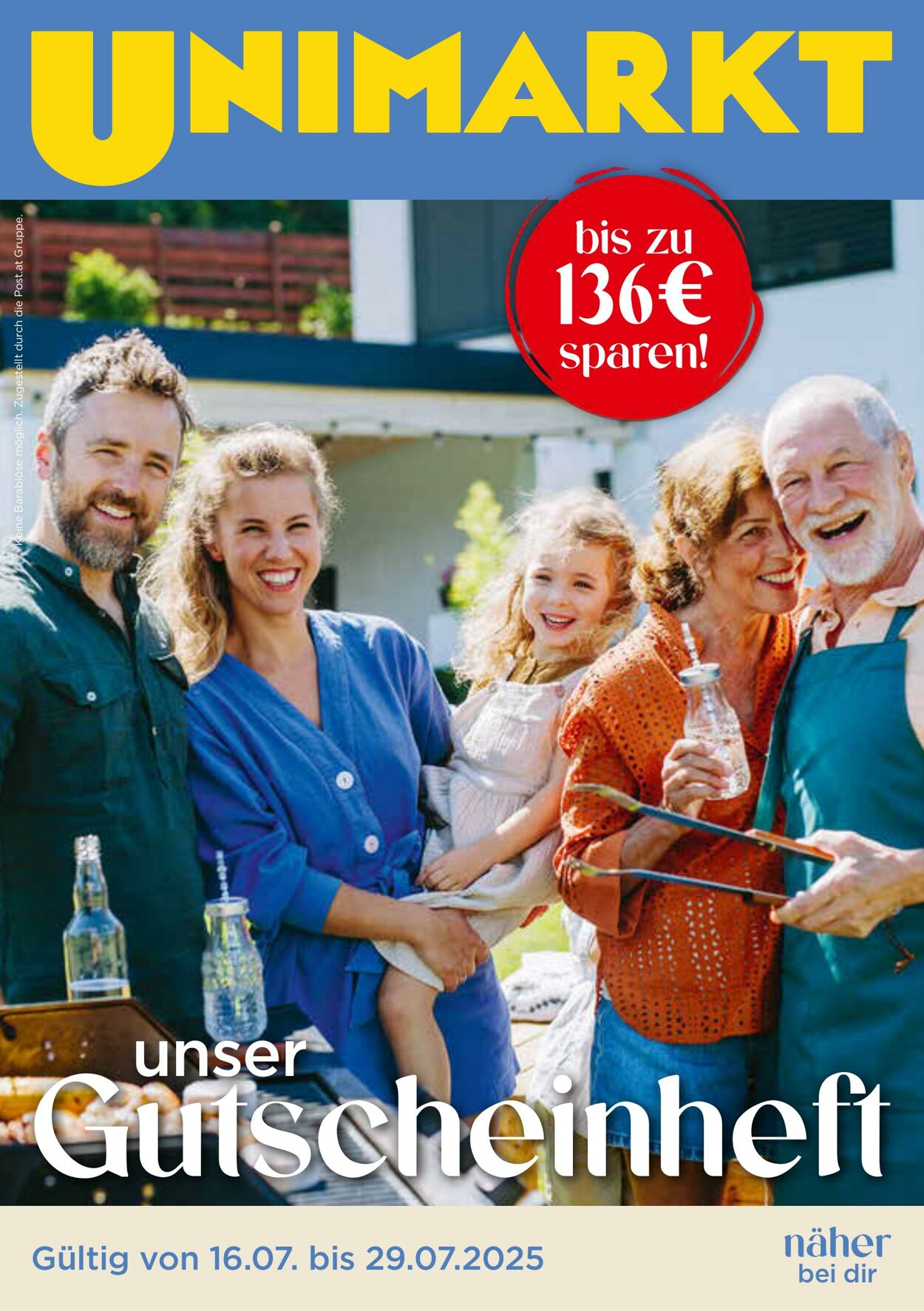 Prospekt Unimarkt 16.07.2025 - 29.07.2025
