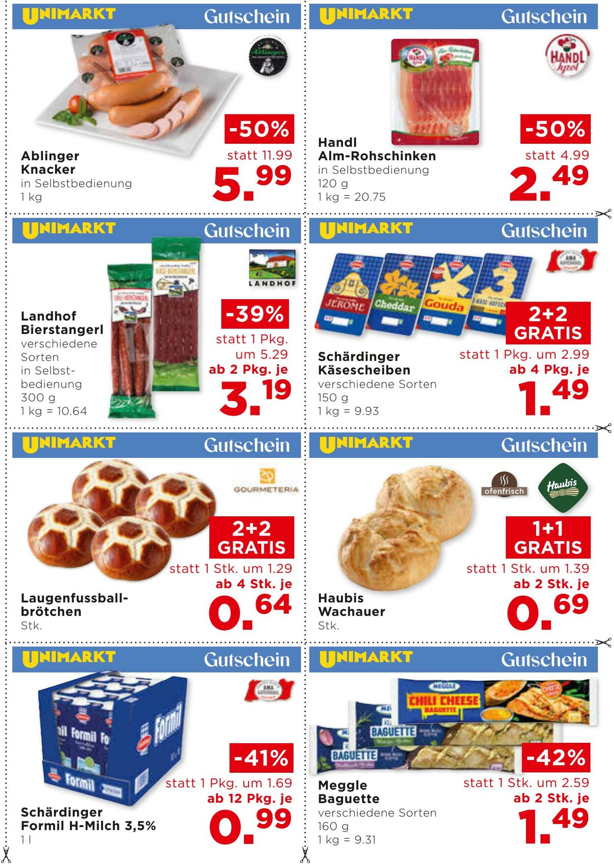 Prospekt Unimarkt 16.07.2025 - 29.07.2025