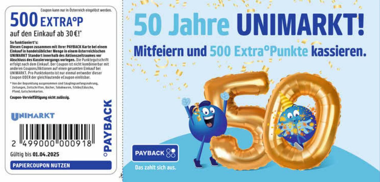 Prospekt Unimarkt 19.03.2025 - 01.04.2025