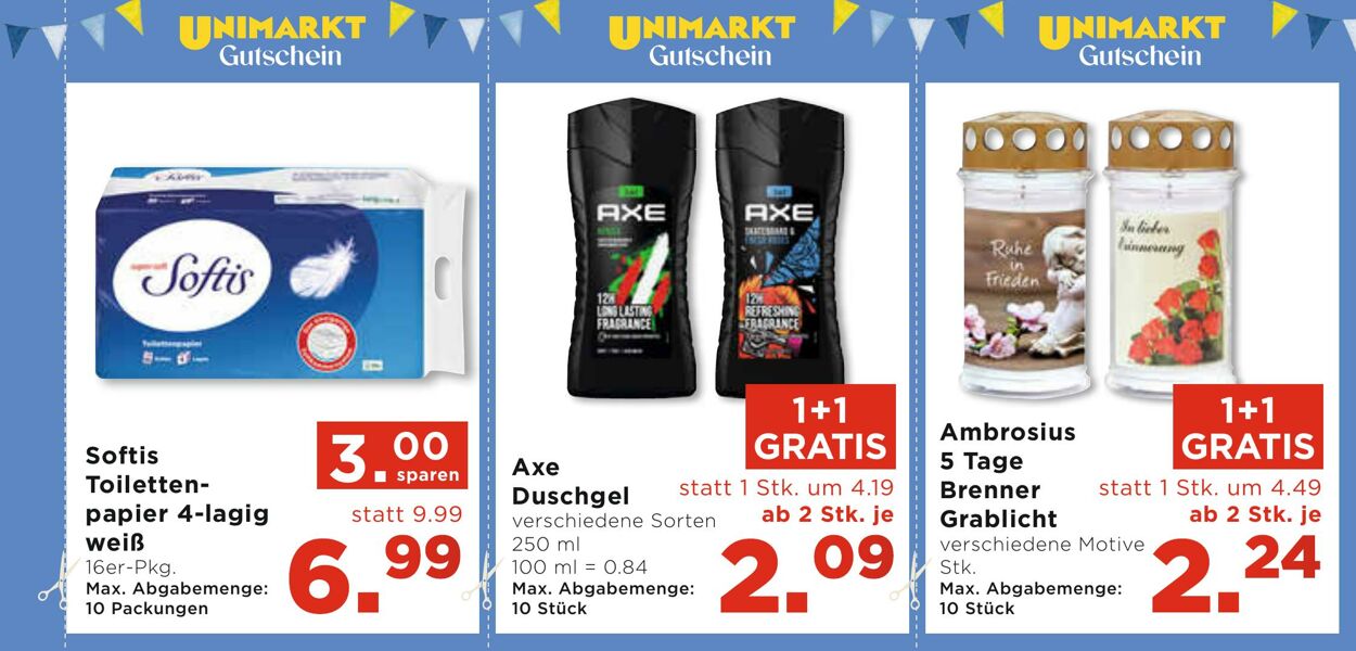 Prospekt Unimarkt 19.03.2025 - 01.04.2025