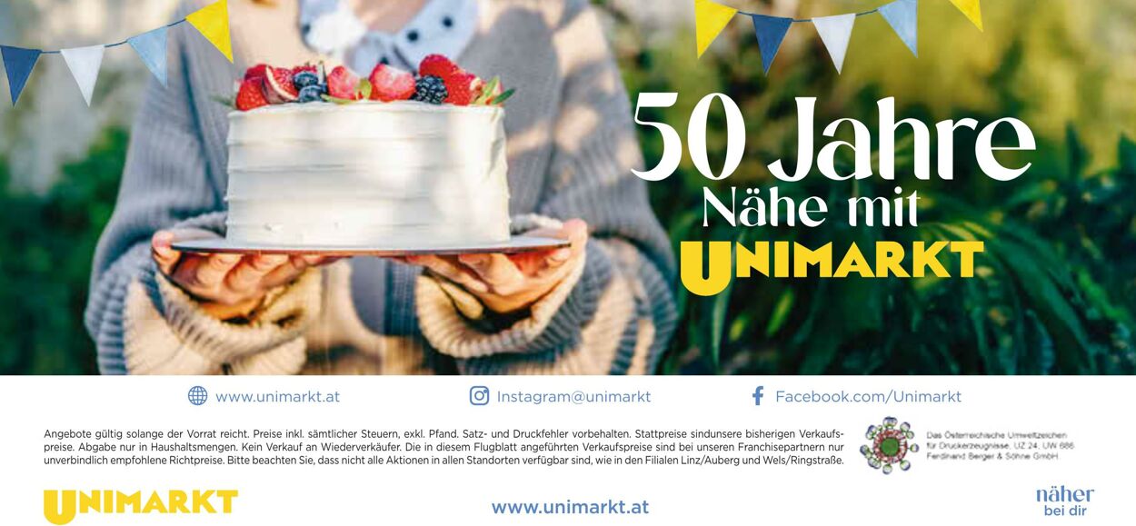 Prospekt Unimarkt 19.03.2025 - 01.04.2025