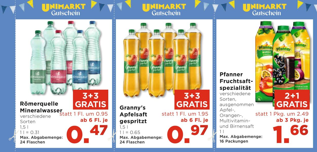 Prospekt Unimarkt 19.03.2025 - 01.04.2025