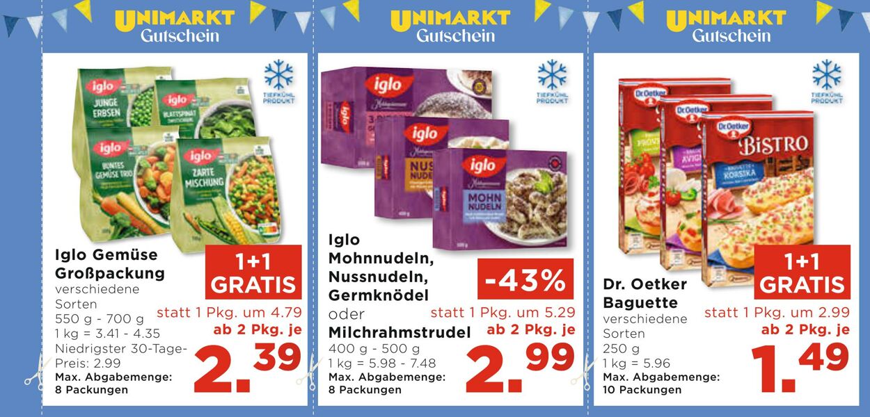 Prospekt Unimarkt 19.03.2025 - 01.04.2025