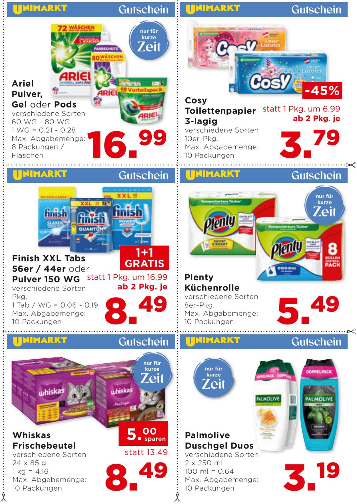 Prospekt Unimarkt 21.05.2025 - 03.06.2025