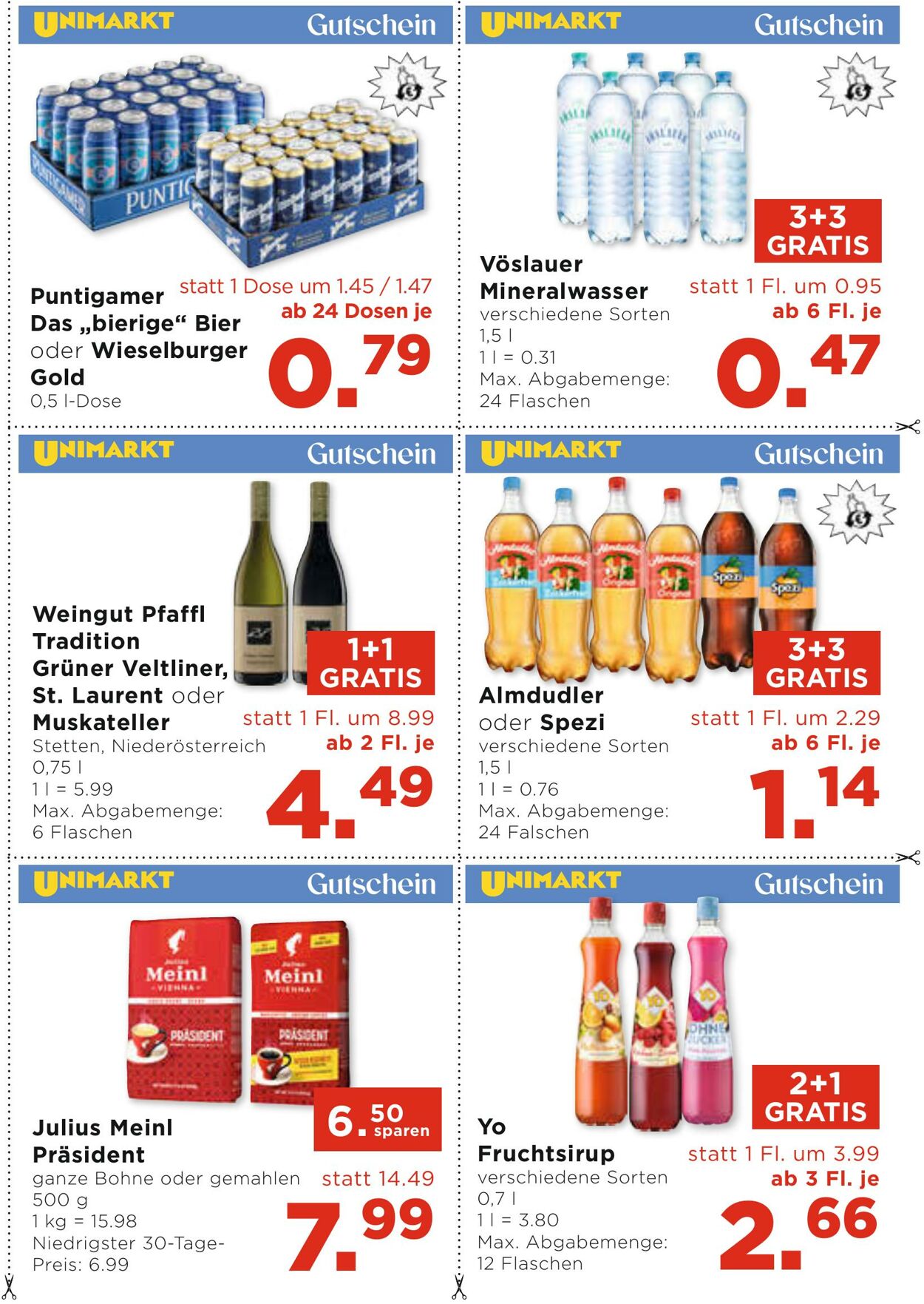 Prospekt Unimarkt 21.05.2025 - 03.06.2025