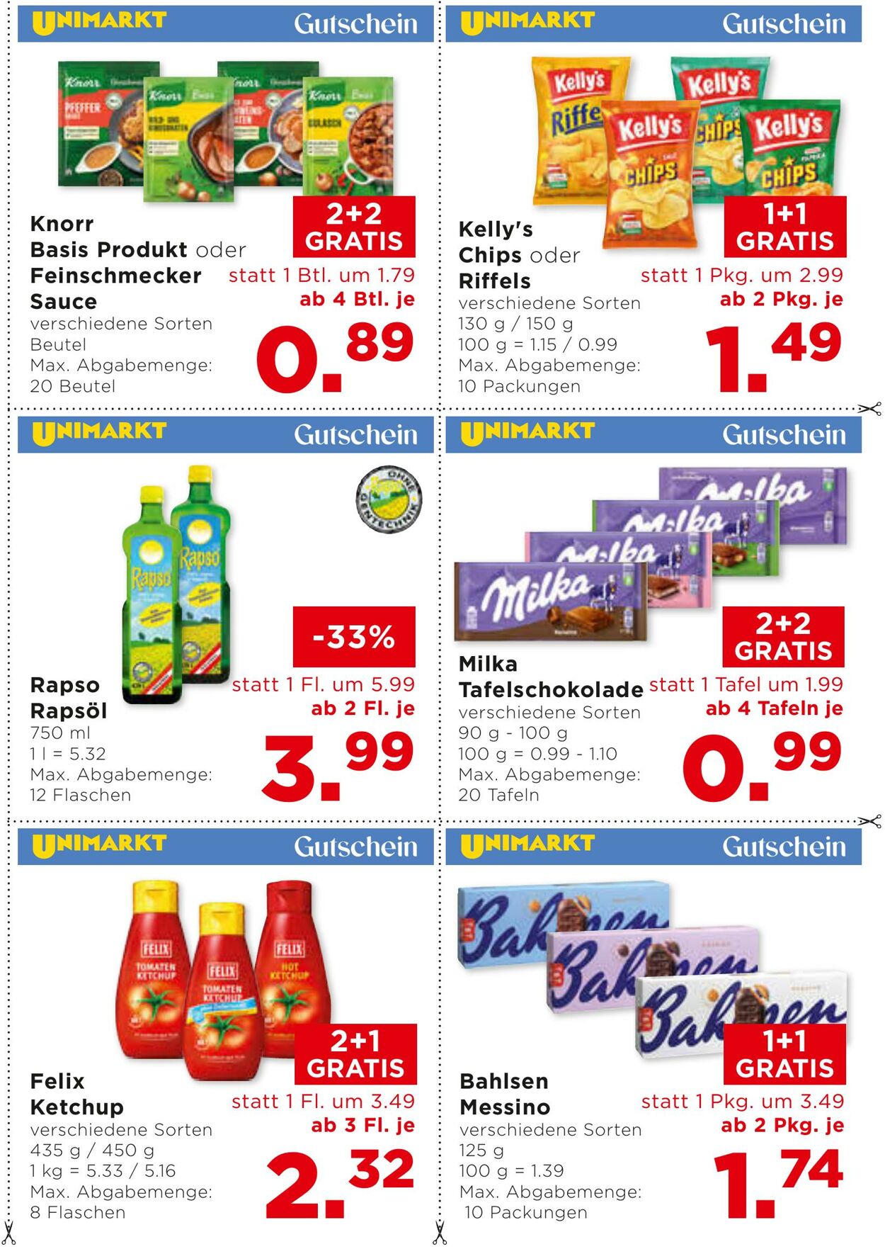 Prospekt Unimarkt 21.05.2025 - 03.06.2025