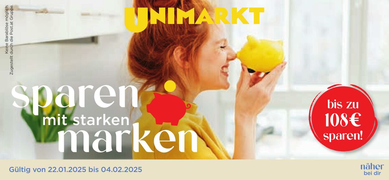 Prospekt Unimarkt 22.01.2025 - 04.02.2025