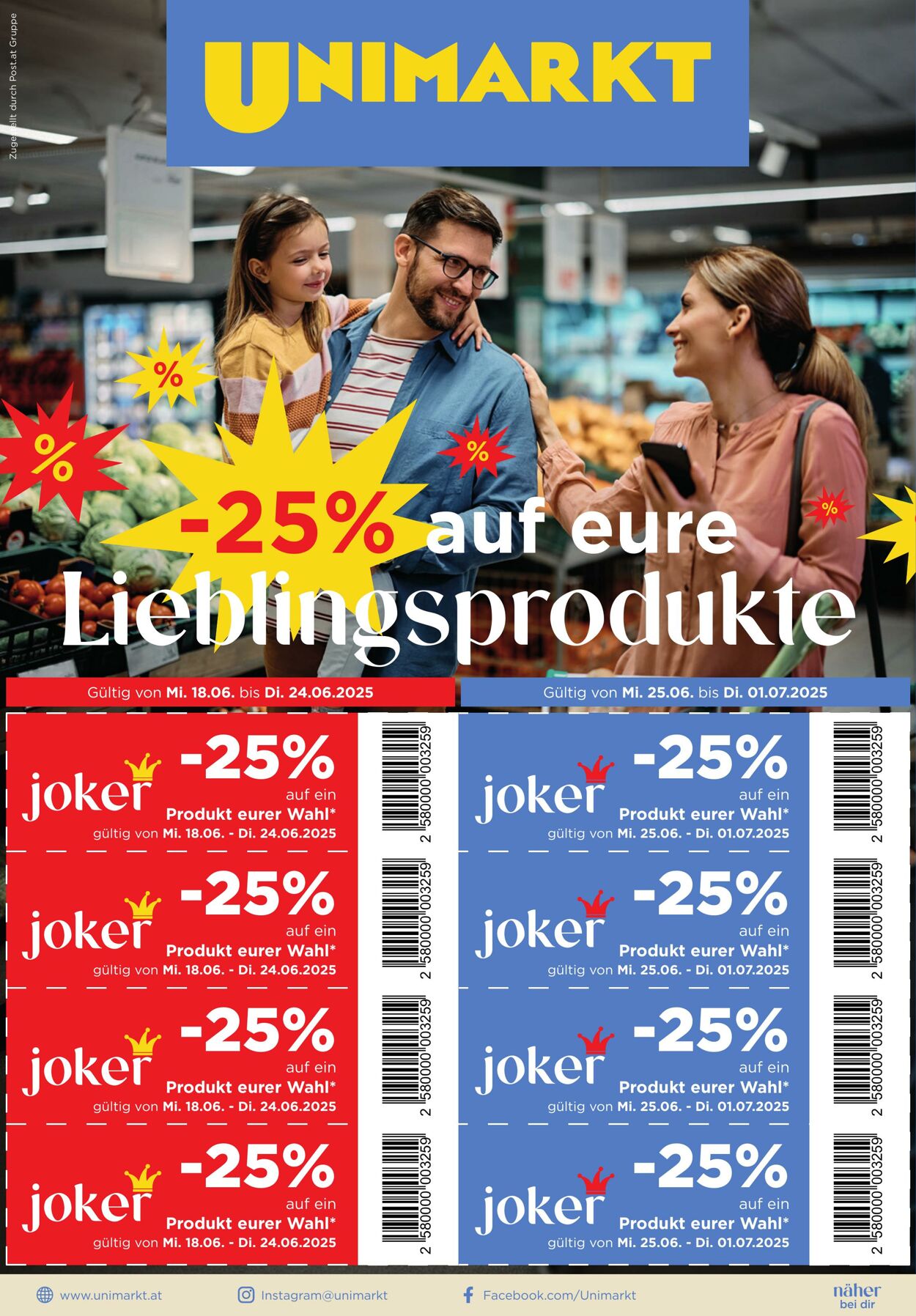 Prospekt Unimarkt 18.06.2025 - 01.07.2025