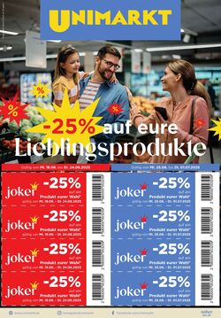 Prospekt Unimarkt 18.06.2025 - 01.07.2025