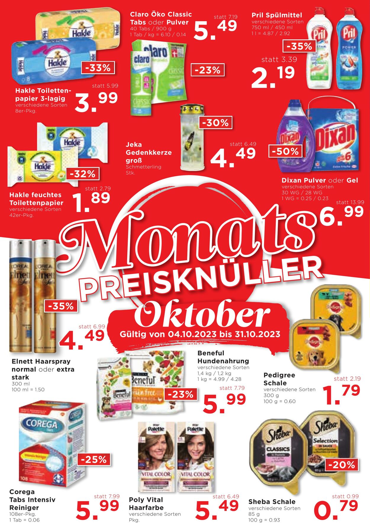 Prospekt Unimarkt 04.10.2023 - 10.10.2023