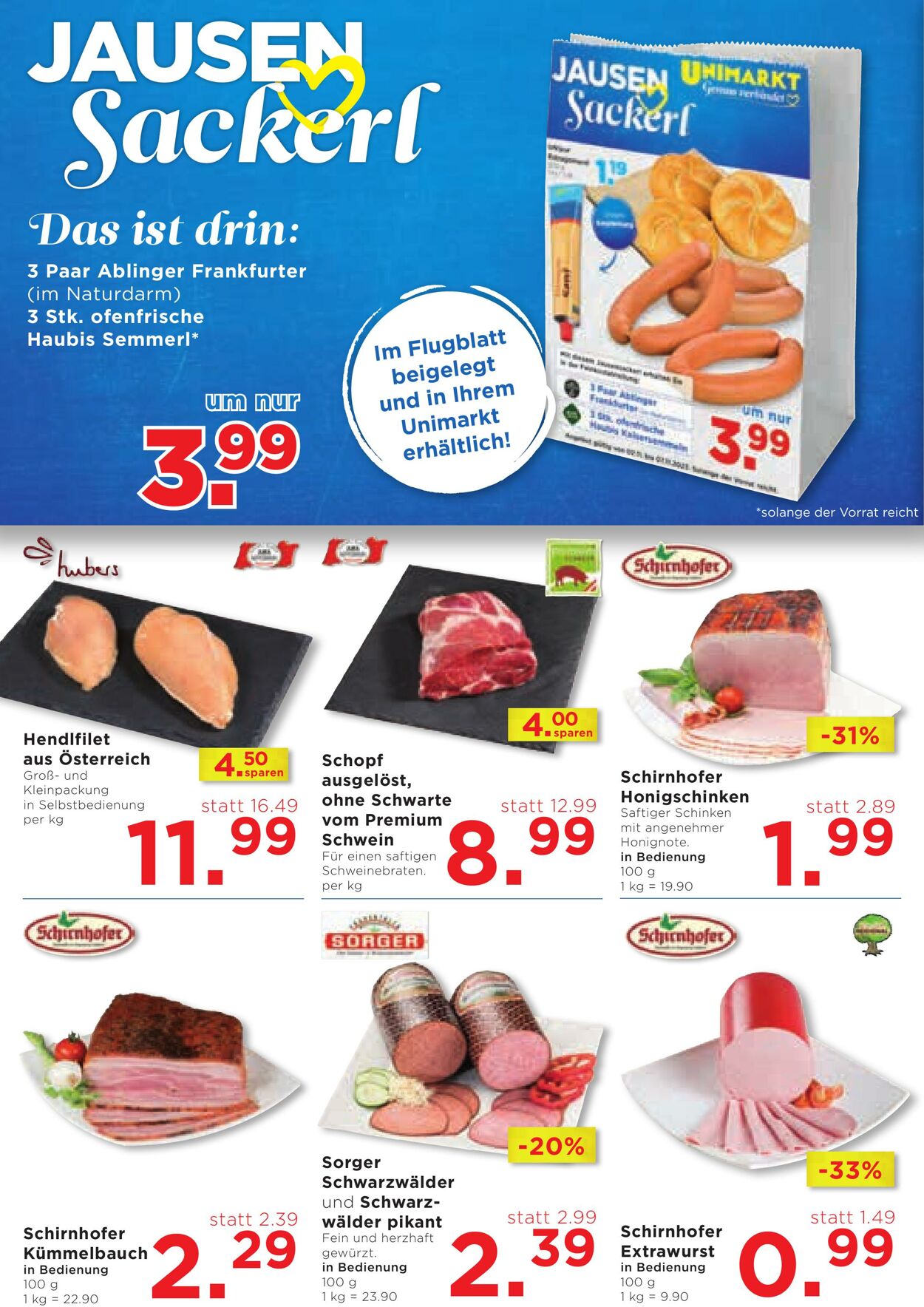 Prospekt Unimarkt 02.11.2023 - 07.11.2023