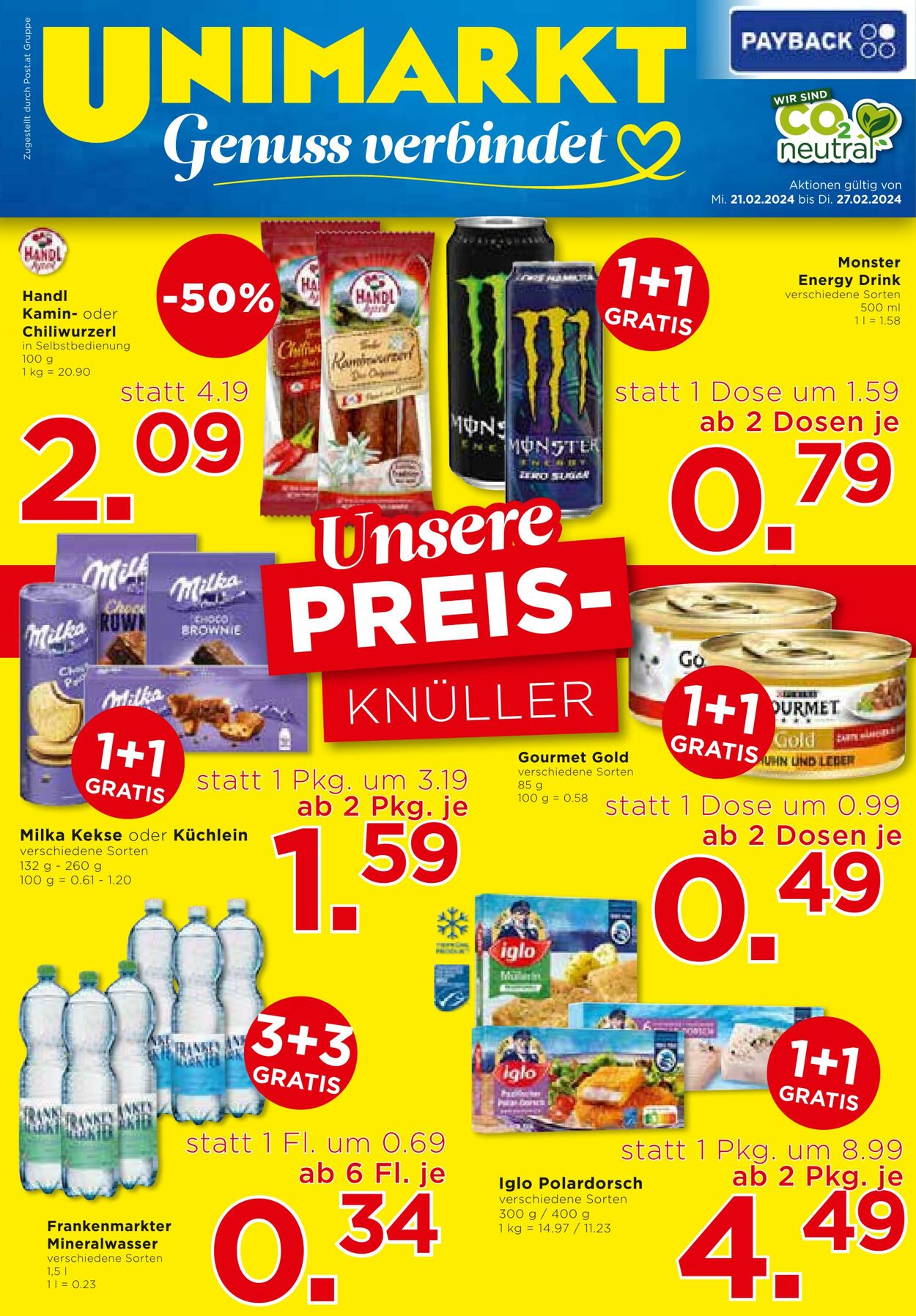 Prospekt Unimarkt 21.02.2024 - 27.02.2024