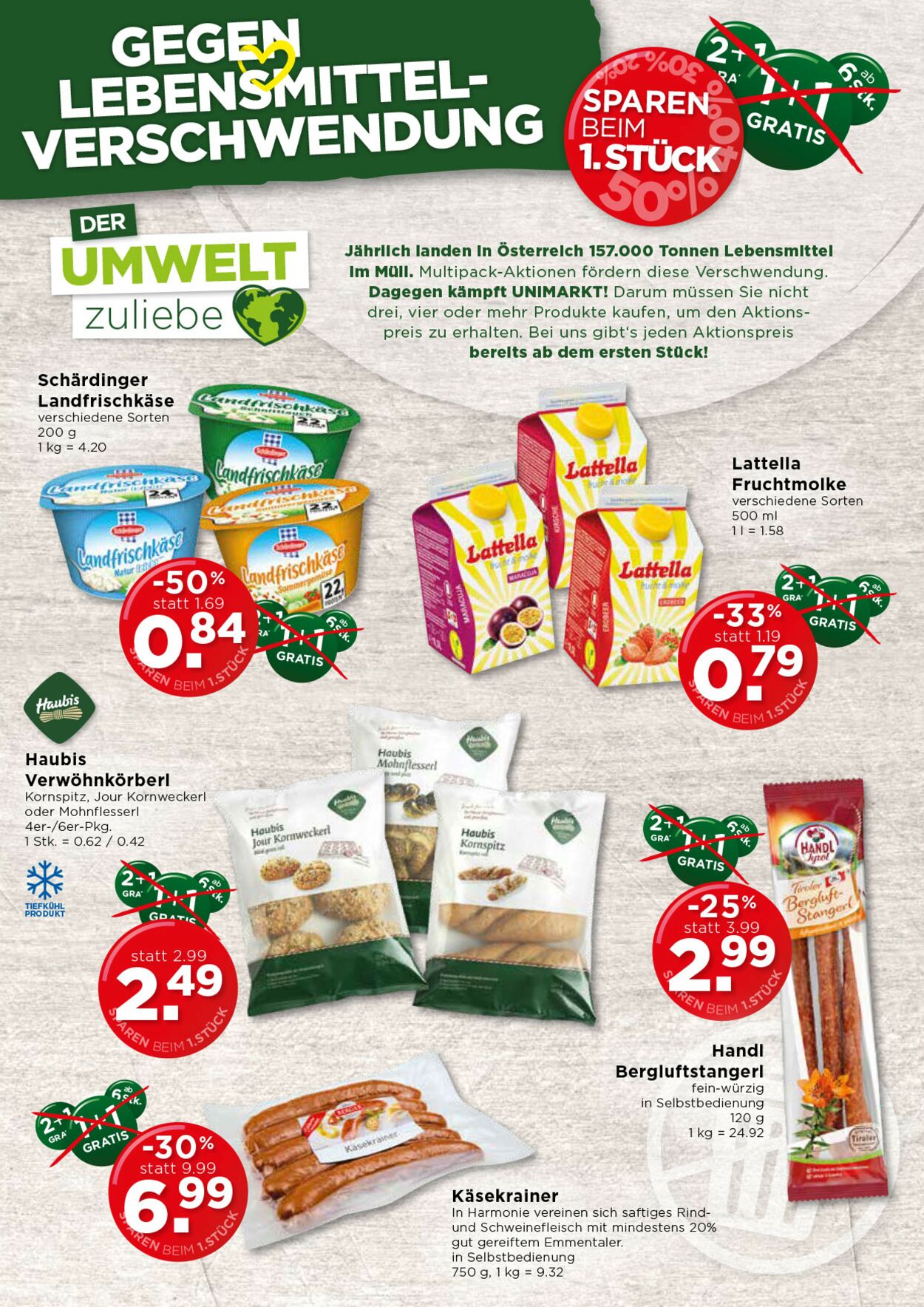 Prospekt Unimarkt 21.07.2021 - 27.07.2021