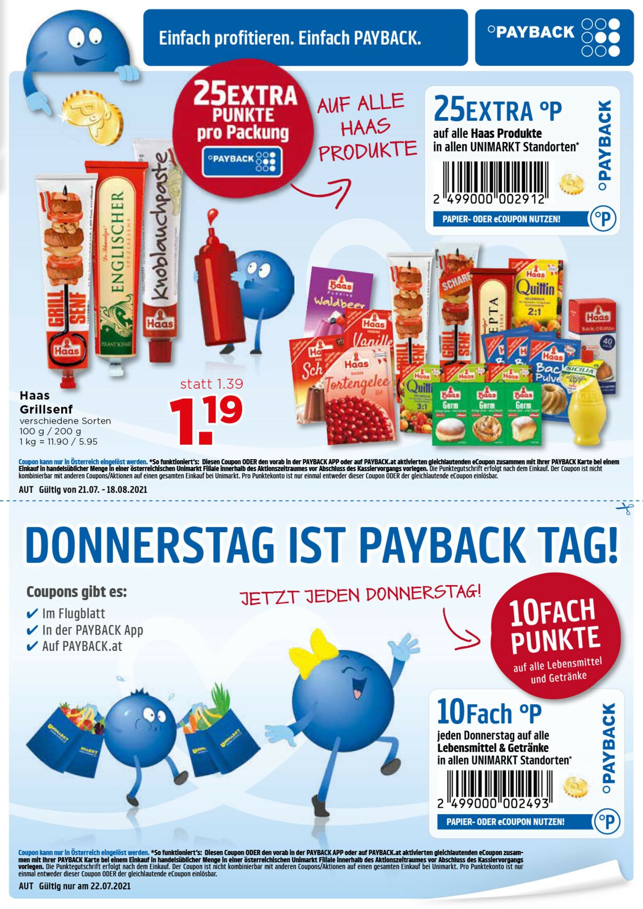 Prospekt Unimarkt 21.07.2021 - 27.07.2021
