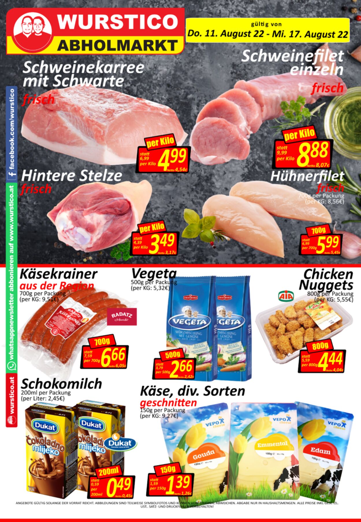 Prospekt Wurstico 18.08.2022 - 24.08.2022