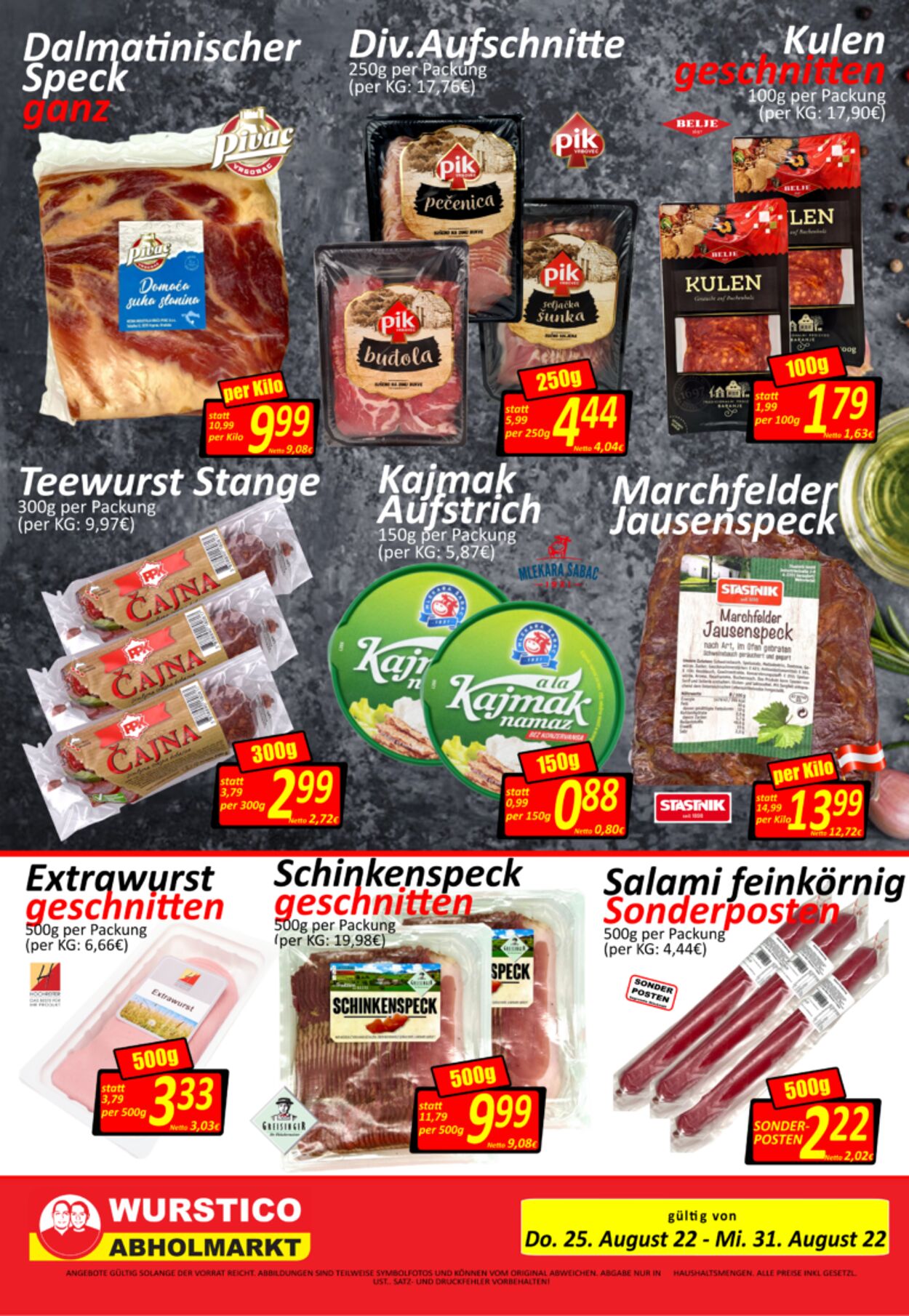 Prospekt Wurstico 01.09.2022 - 07.09.2022