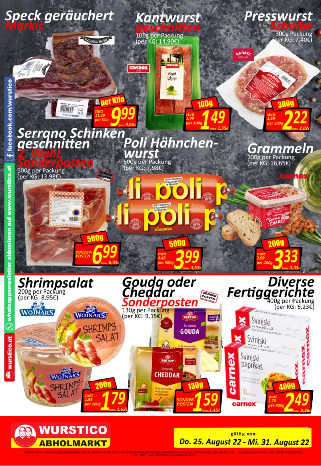 Prospekt Wurstico 01.09.2022 - 07.09.2022