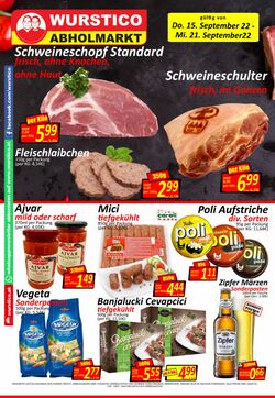 Prospekt Wurstico 15.09.2022 - 21.09.2022