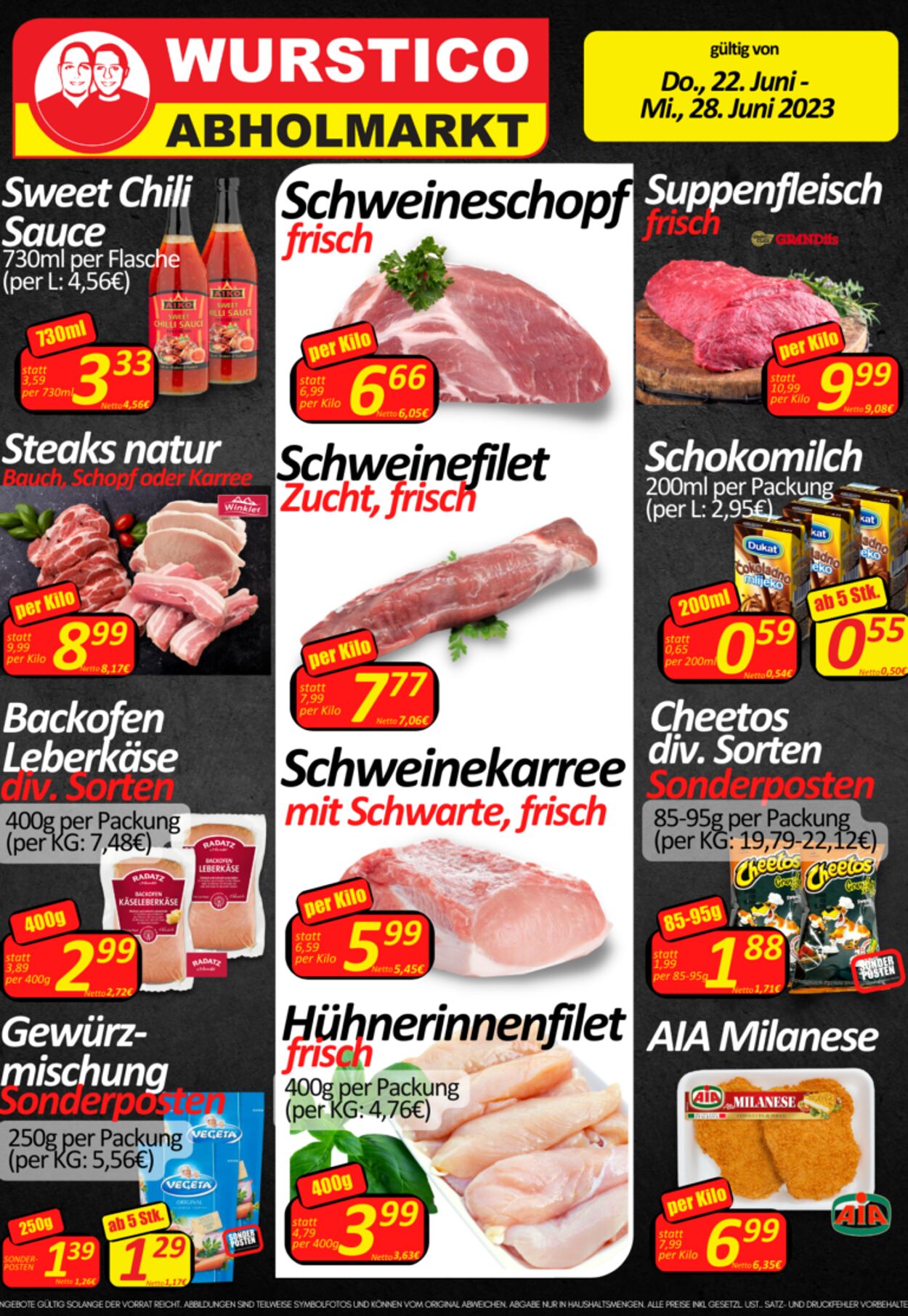 Prospekt Wurstico 29.06.2023 - 05.07.2023