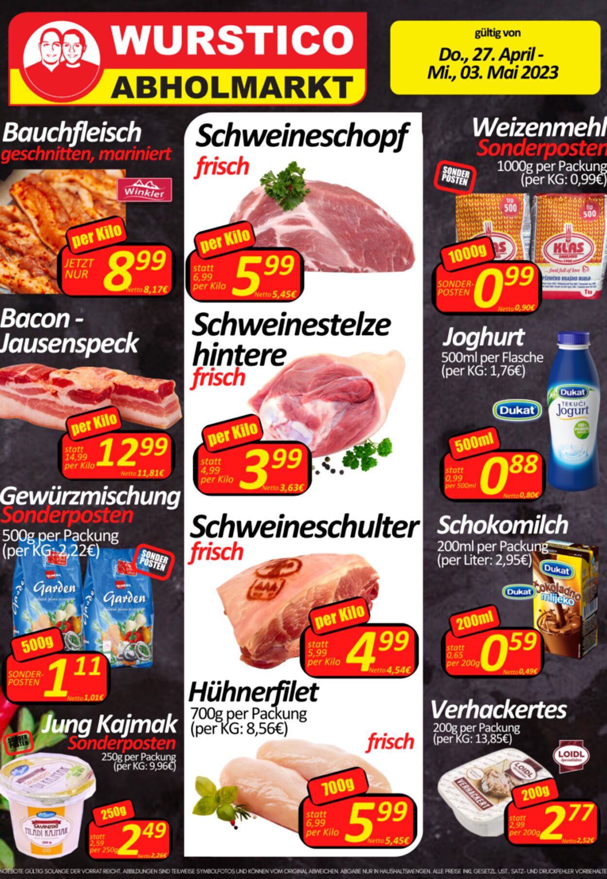 Prospekt Wurstico 27.04.2023 - 03.05.2023