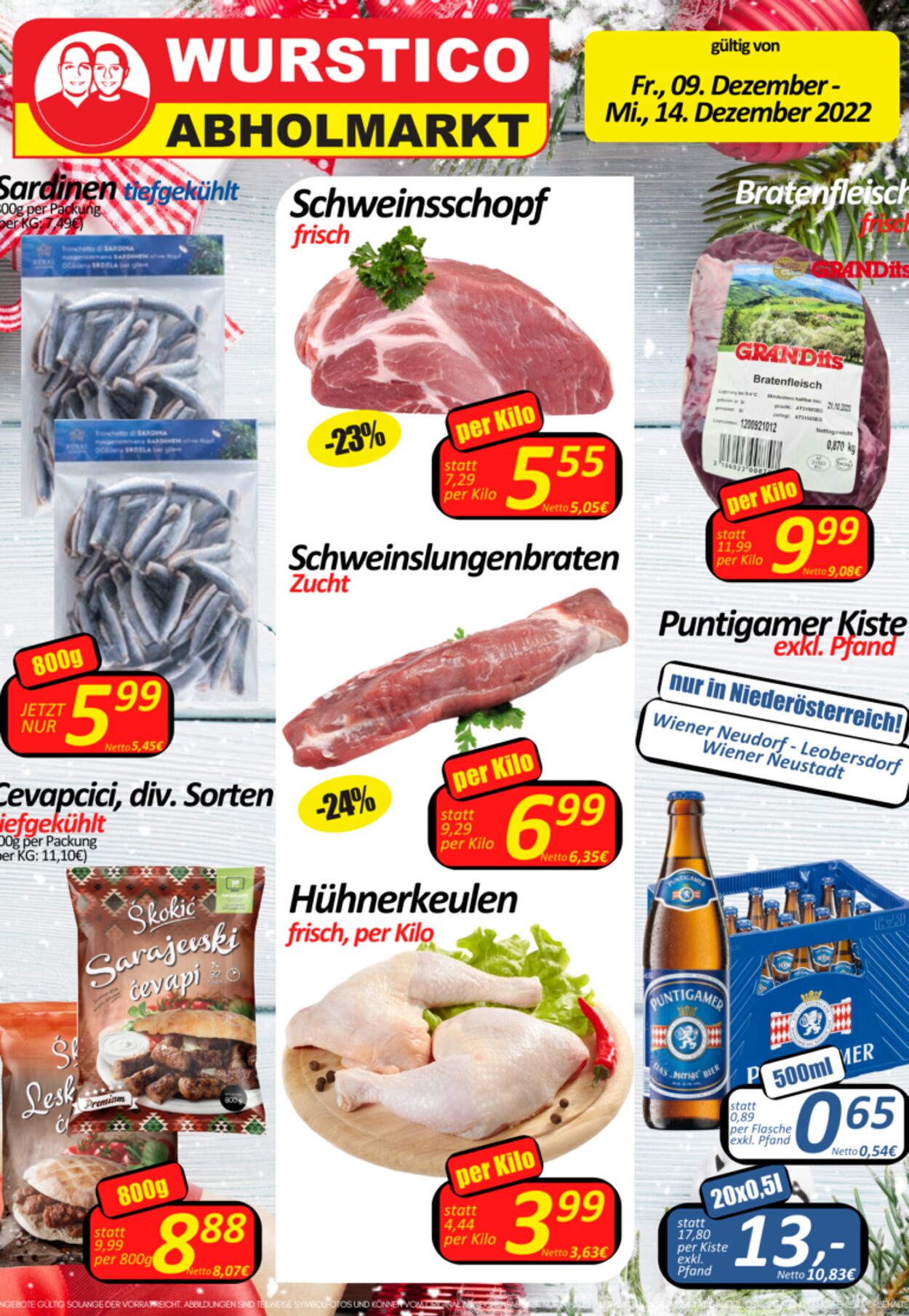 Prospekt Wurstico 15.12.2022 - 21.12.2022