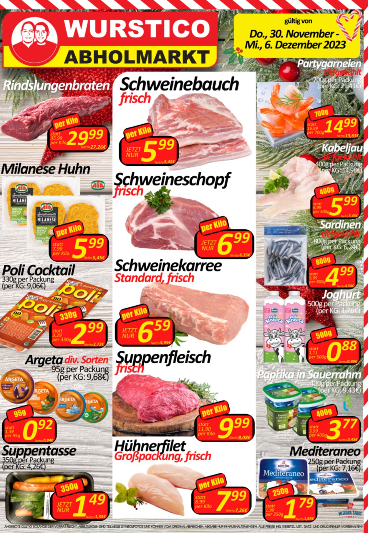 Prospekt Wurstico 07.12.2023 - 13.12.2023