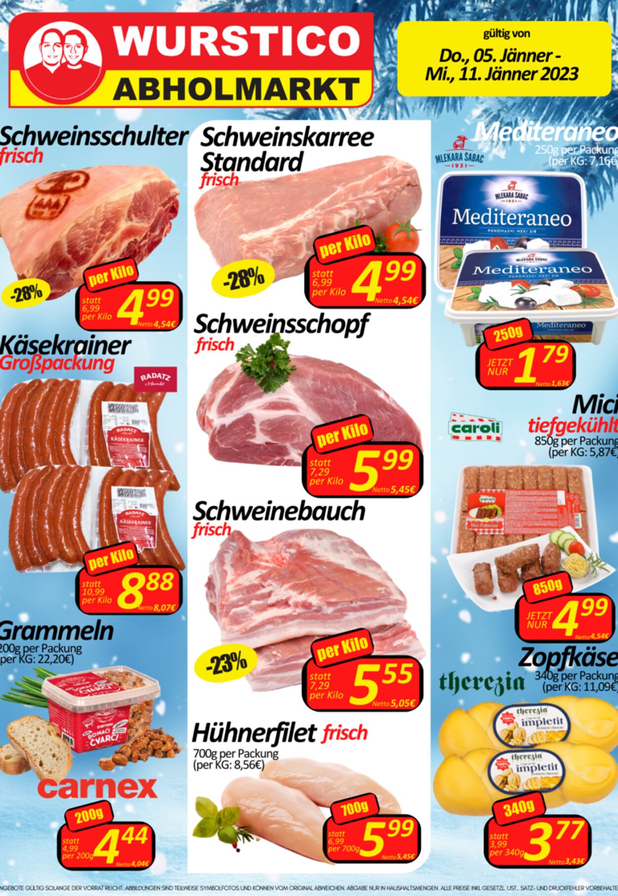 Prospekt Wurstico 05.01.2023 - 11.01.2023