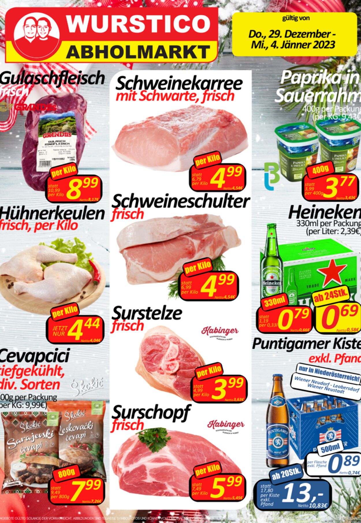 Prospekt Wurstico 05.01.2023 - 11.01.2023