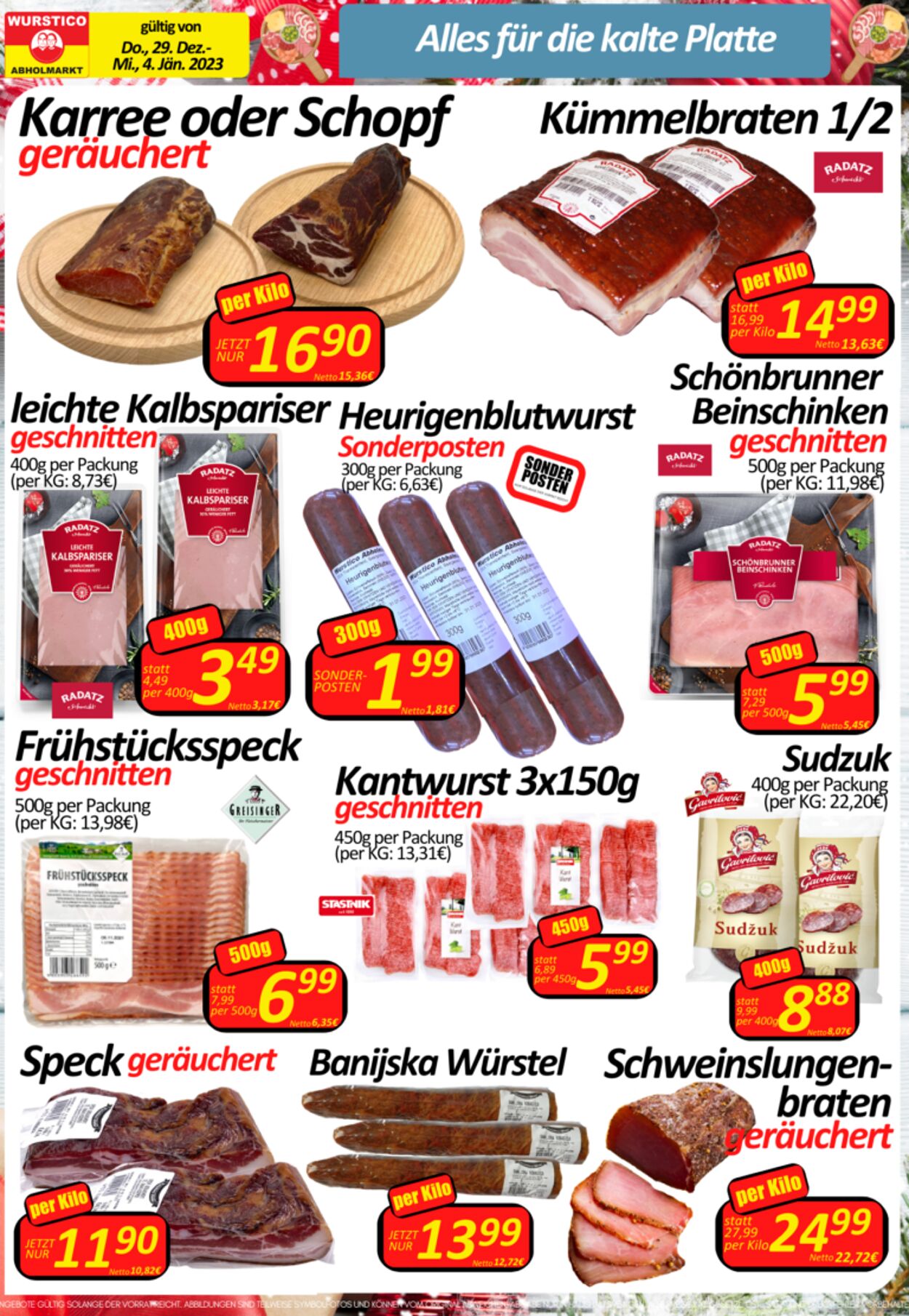 Prospekt Wurstico 05.01.2023 - 11.01.2023