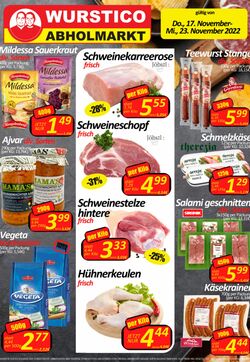 Prospekt Wurstico 17.11.2022 - 23.11.2022