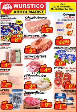 Prospekt Wurstico 16.11.2023 - 22.11.2023