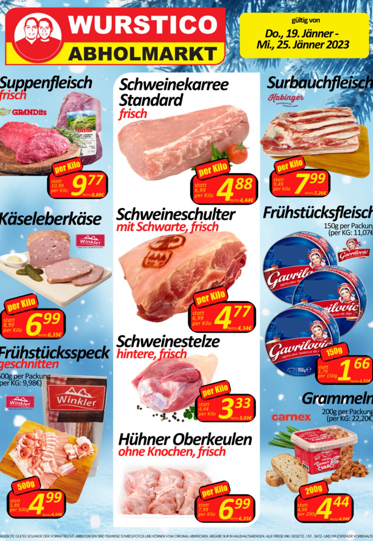 Prospekt Wurstico 26.01.2023 - 01.02.2023