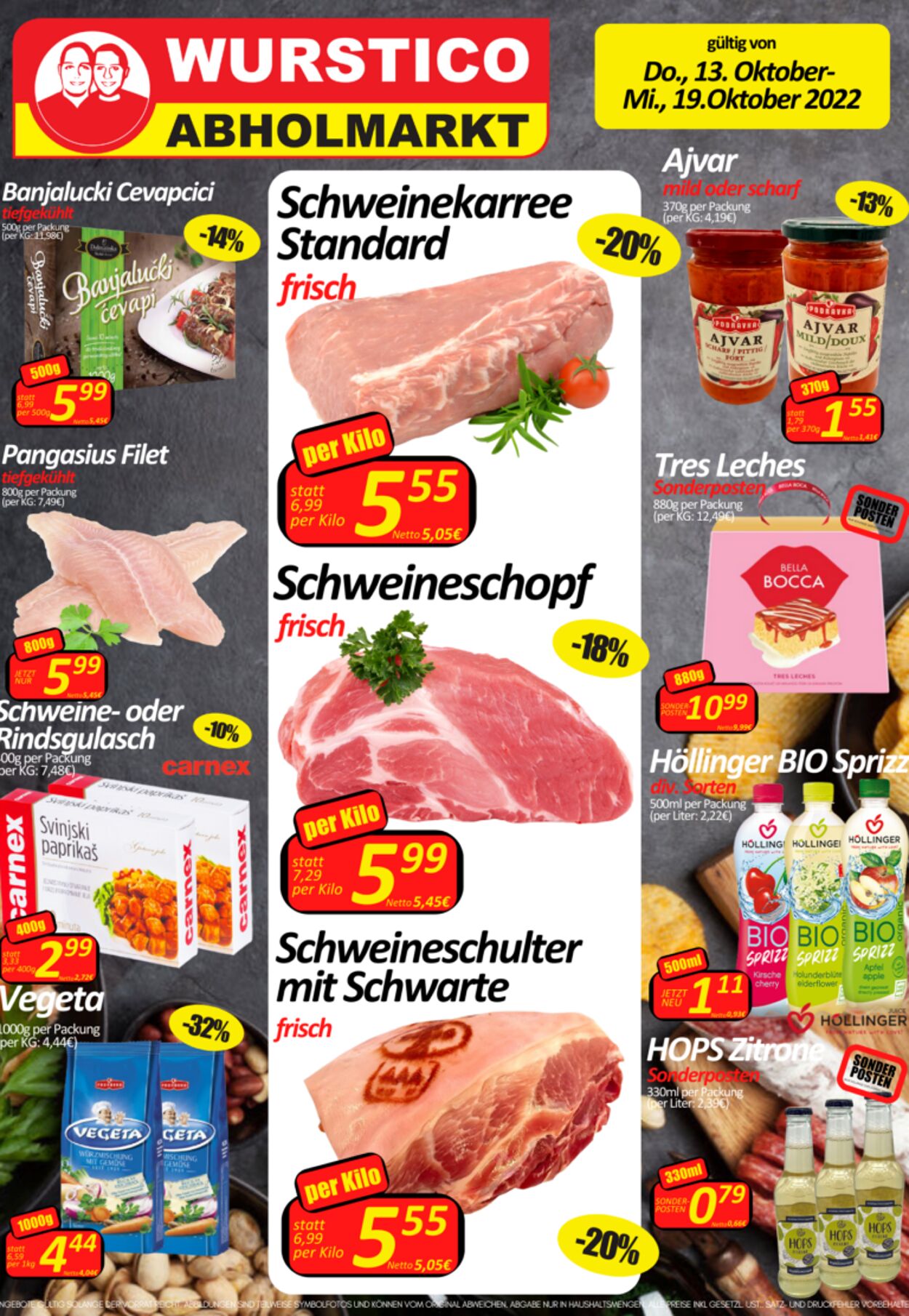 Prospekt Wurstico 20.10.2022 - 25.10.2022