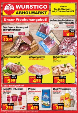 Prospekt Wurstico 21.11.2024 - 08.12.2024